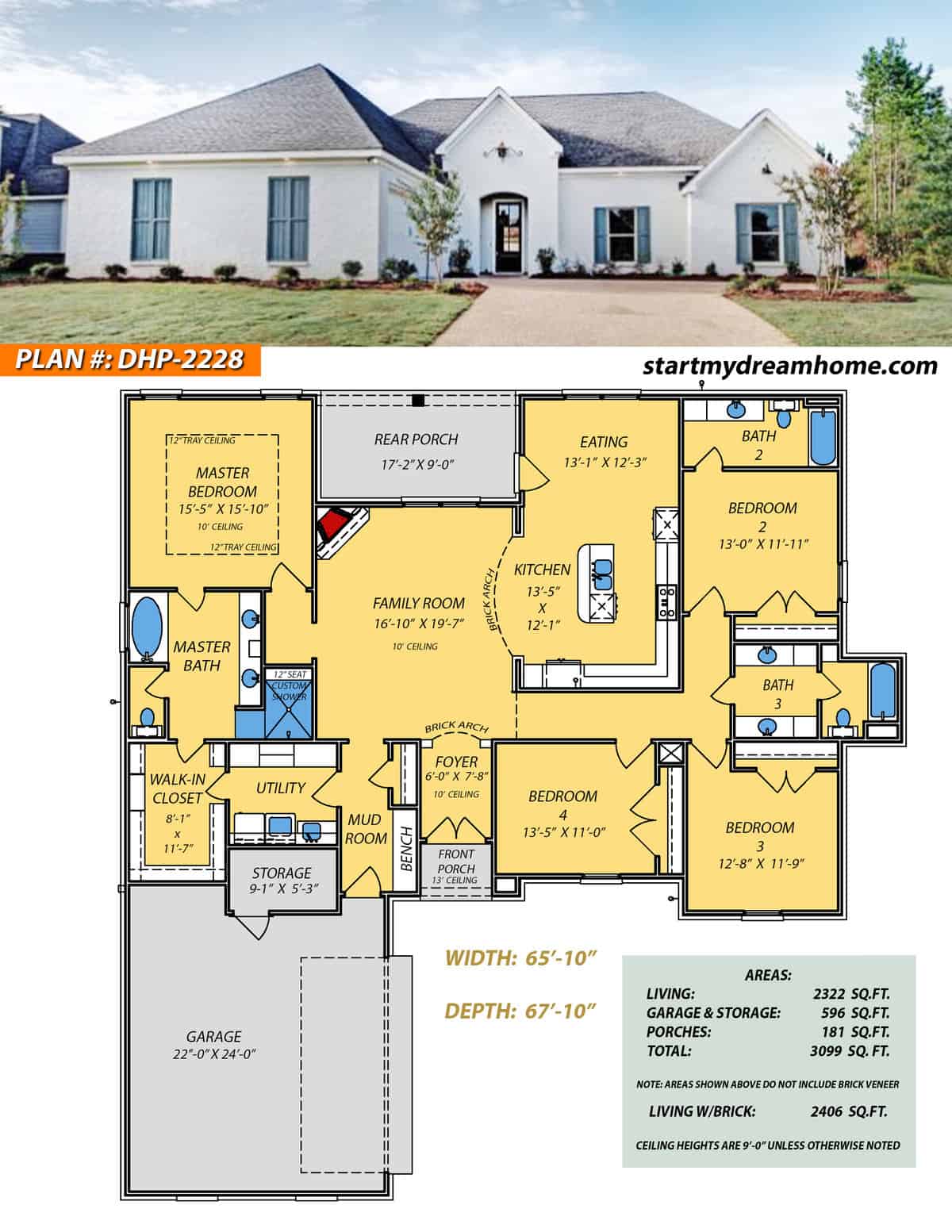 Start My Dream Home Plan 2228 Start My Dream Home